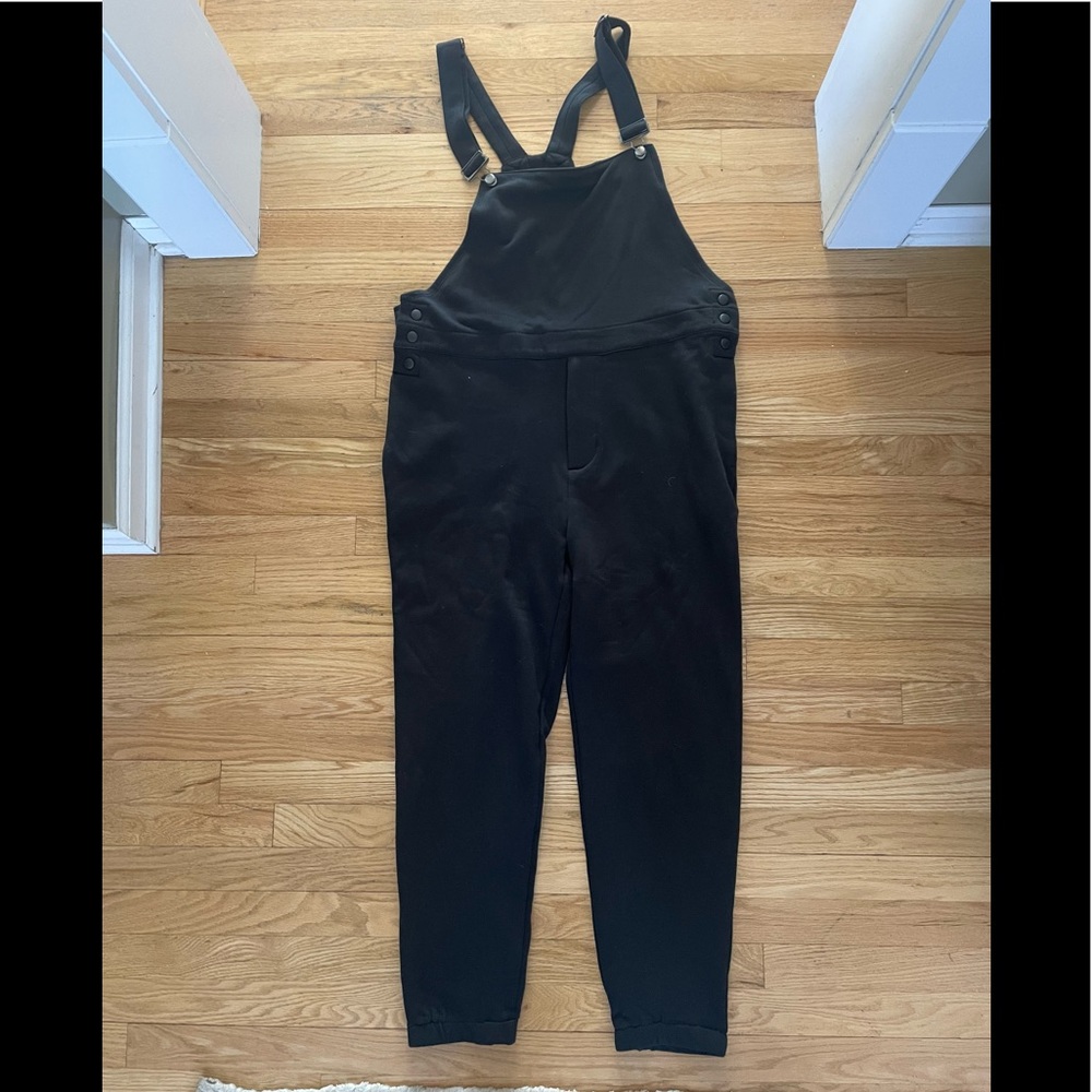 Sweatpant overalls